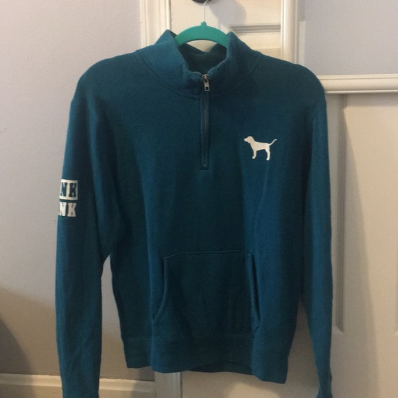 PINK Victoria's Secret Sweaters - Quarter-zip sweater